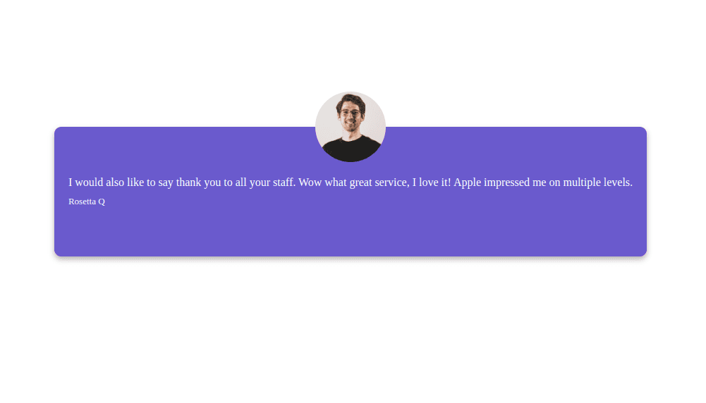Testimonial Slider